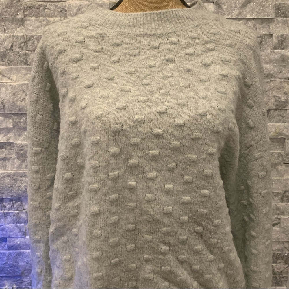 H&M Knit Sweater in Baby Blue